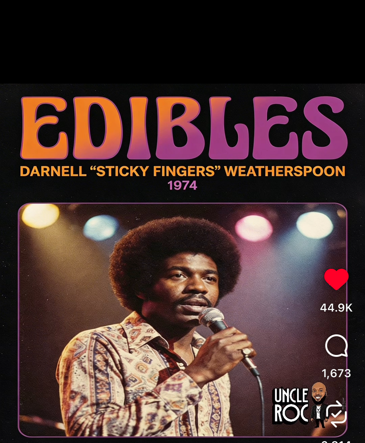 Edibles by Uncle Roc — 1974 album cover